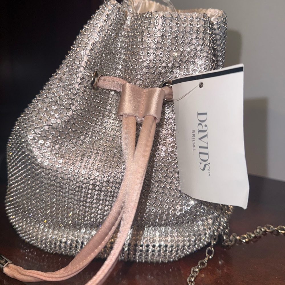 David’s bridal shoulder bag